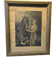 Heywood Hardy 'A Meeting by the Stile' Framed Print — listing 4