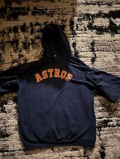 Dark Navy Pullover Hoodie with Kangaroo Pocket, Unbranded