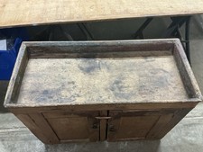 Vintage Colonial-Style Pine Dry Sink Washstand Cabinet with Backsplash Gallery — listing 2