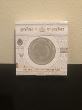Harry Potter Invisibility Cloak Etched Mirror with Carved Wood Frame — listing 5