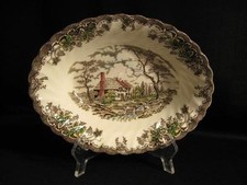 Myott 'The Brook' Transferware Round Vegetable Serving Bowl — listing 3