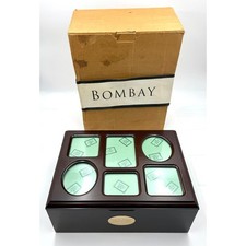 The Bombay Company wood frame Wood Multi-Opening Collage Picture Frame (8-Photo Wall Collage) — listing 5