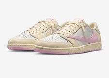 Travis Scott x Air Jordan 1 Low OG SP 'Shy Pink / Tropical Pink' Size US 9 — listing 6