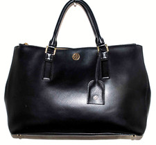 Tory Burch Robinson Saffiano Leather Tote Bag in Taupe/French Gray — listing 2