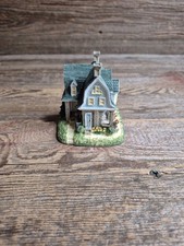 Liberty Falls Americana Collection Miniature Green Bungalow House Figurine — listing 5