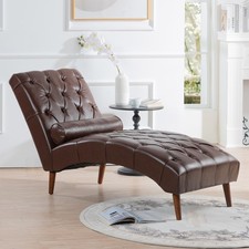 Sage Green Microfiber Upholstered Chaise Lounge — listing 4