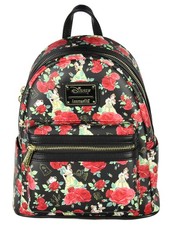 Loungefly Disney Beauty and the Beast Stained Glass Mini Backpack
