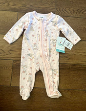 Disney Baby Minnie Mouse & Figaro Long-Sleeve Ruffle Top, Heather Cream, "Cute From Bows to Toes" — listing 2