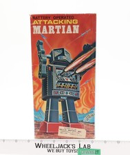 Horikawa (SH) Battery Operated Attacking Martian Tin Robot with Original Box Fully working — listing 2