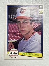 1982 Donruss Cal Ripken Jr. Rookie Card #405, Baltimore Orioles, Raw in Screwdown Holder