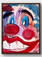 Original Painting on Canvas (verso view) — Art International Registered Work — listing 2