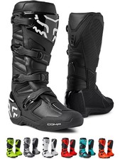 Fox Racing Comp 5 Motocross Boots, Men's Size 14, Black — listing 4