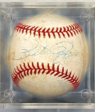 Rawlings Official National League Baseball (William D. White, President) with Ink Signature — listing 5