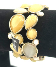 Banana Republic Gold-Tone Beaded Cluster Stretch Bracelet — listing 4