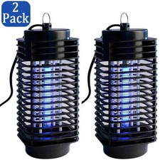 Electric Bug Zapper Insect Killer Lantern with Metal Cage and Roof Hood — listing 2