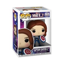 Funko Pop! Marvel What If...? Captain Carter #875 GameStop Exclusive Bobble-Head — listing 3