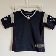 New England Patriots NFL Toddler Cheerleader Graphic T-Shirt, Size 2T — listing 3