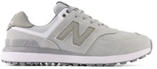 New Balance Golf Spiked Shoes - White/Green with Pink Accents