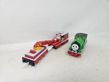 Thomas & Friends Trackmaster/Take-N-Play Motorized Engine Lot of 7 (Percy, Thomas, Duck, Cargo Cars) — listing 2