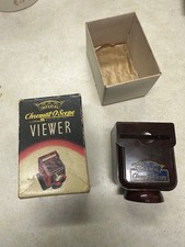 Chromat-O-Scope Imperial Viewer, Wood & Bakelite Transparency Viewer