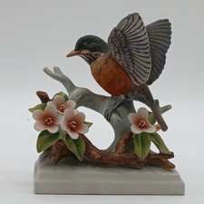 Lefton China 'Robin' Hand-Painted Bisque Porcelain Bird Figurine KW 6609 — listing 5