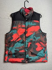 Coach Men's Camo Down Puffer Jacket with Hood, Size X-Large — listing 6