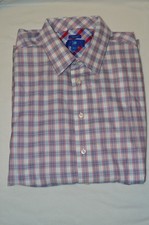 Egara Non-Iron Plaid Long Sleeve Button-Down Shirt 2XLT — listing 5