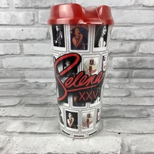 Selena Quintanilla XXV 25th Anniversary Stripes Commemorative Tumbler Cup Set of 5 — listing 5