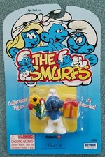 Smurf and Smurfette Halloween Figurines - Witch Smurfette & Pumpkin Smurf (Pair) — listing 2