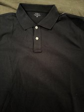 J.Crew Men's Tipped Piqué Polo Shirt, Heather Blue, Size L — listing 6