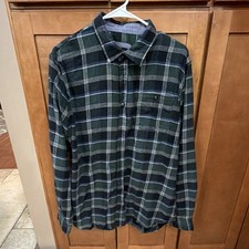 Lee Premium Select Regular Fit Men's Short-Sleeve Plaid Button-Down Shirt, Size XL — listing 6
