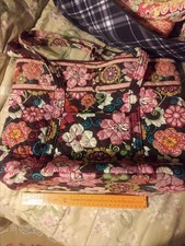Vera Bradley Grand Traveler / Weekender Bag in Mod Floral Blue — listing 5