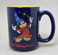 Vintage Disney Fantasia Sorcerer's Apprentice Mickey Mouse Ceramic Mug — listing 3
