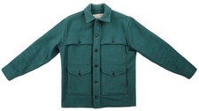Filson Mackinaw Wool Cruiser Jacket in Blue & Black Buffalo Plaid — listing 3