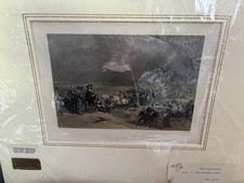 Antique Hand-Colored English Engraving of Kneeling Figure, circa 1813 — listing 2