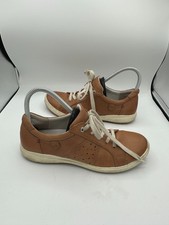 Josef Seibel Men's Brown Leather Lace-Up Casual Sneakers EU 41 — listing 6