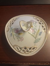 Vintage Japanese Fine China Floral Dinnerware Set with Burgundy and Gilt Scroll Border — listing 4