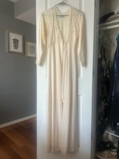 Vintage Lily of France Sleepwear Pink Satin Camisole with Lace Trim — listing 6