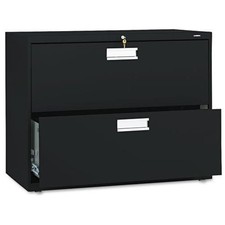 HON 600 Series 2-Drawer Lateral File Cabinet with Lock and Key — listing 3