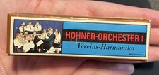 Vintage Hohner Orchester I Vereins-Harmonika, Key of B, with Original Box — listing 4