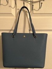 Ralph Lauren Black Saffiano Leather Tote Bag — listing 6