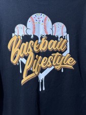 Baseball Lifestyle 101 Ice Cream Shorts - Vanilla Sprinkle Print Mesh Shorts, Size Small — listing 4