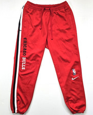 Nike NBA 75th Anniversary Chicago Bulls Red Warm-Up Tearaway Pants — listing 2