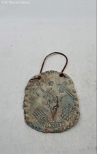 Rectangular Ceramic Wall Plaque / Tile (reverse showing hanging holes and blue backstamp) I'll add a front photo — listing 6