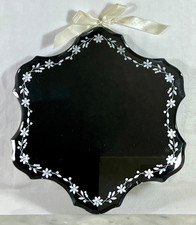 Venetian-Style Beveled Mirror-on-Mirror Wall Mirror with Faceted Glass Tile Frame