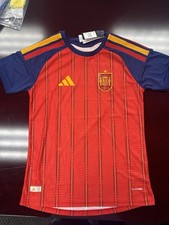 Adidas Spain National Team Home Football Jersey with Single Star Crest — listing 2