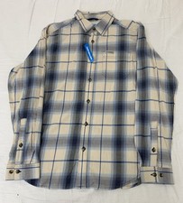 Columbia Vapor Ridge IV Long Sleeve Plaid Button-Up Shirt Men's Small — listing 6