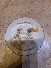 Barbi Sargent "I Count My Blessings...And There You Are!" Small Ceramic Plate/Coaster — listing 3
