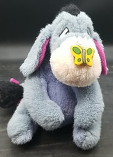 Disney Eeyore Talking Plush with Pink Heart Tail Tie