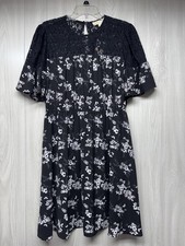 Michael Kors Men's Long-Sleeve Dress Shirt, Blue Floral Print, Size Large — listing 5